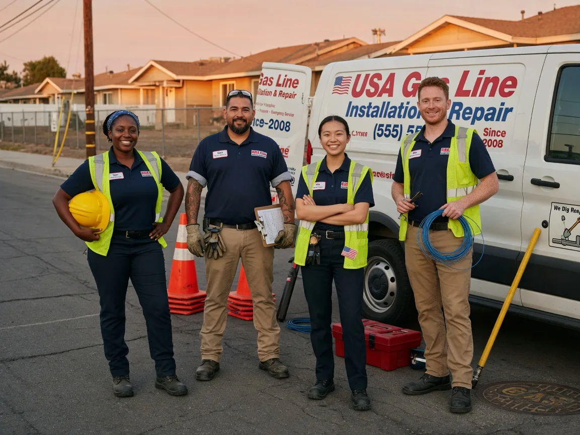 Gas Line Installation company in Mountain View, CA